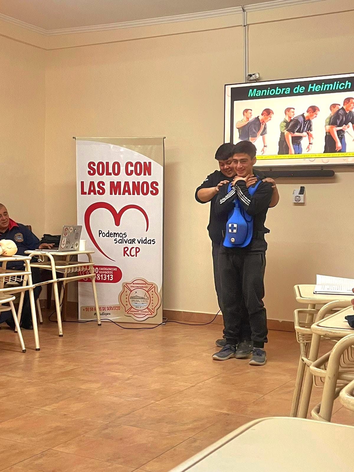 capacitación en Reanimación Cardiopulmonar (RCP)