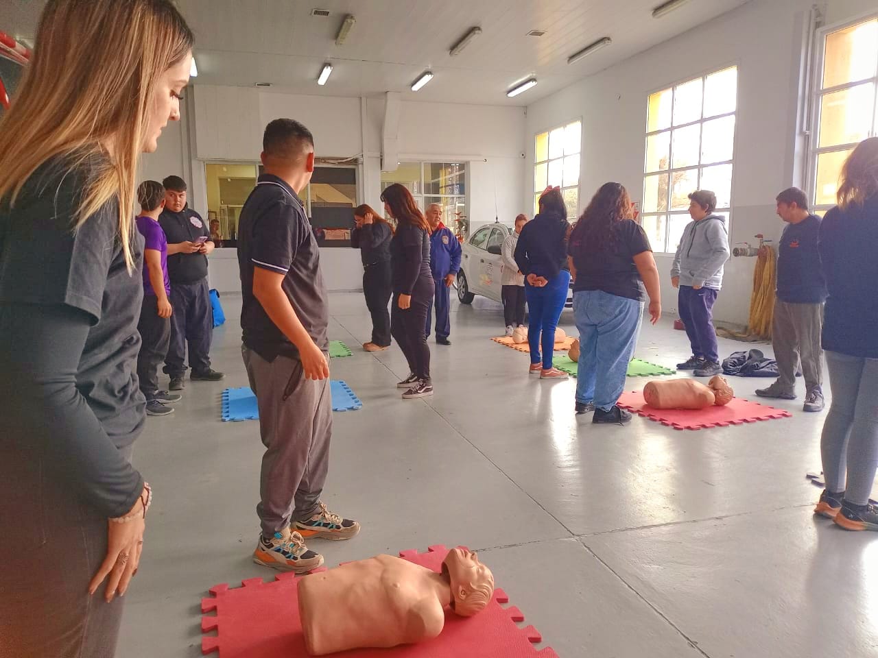 capacitación en Reanimación Cardiopulmonar (RCP)