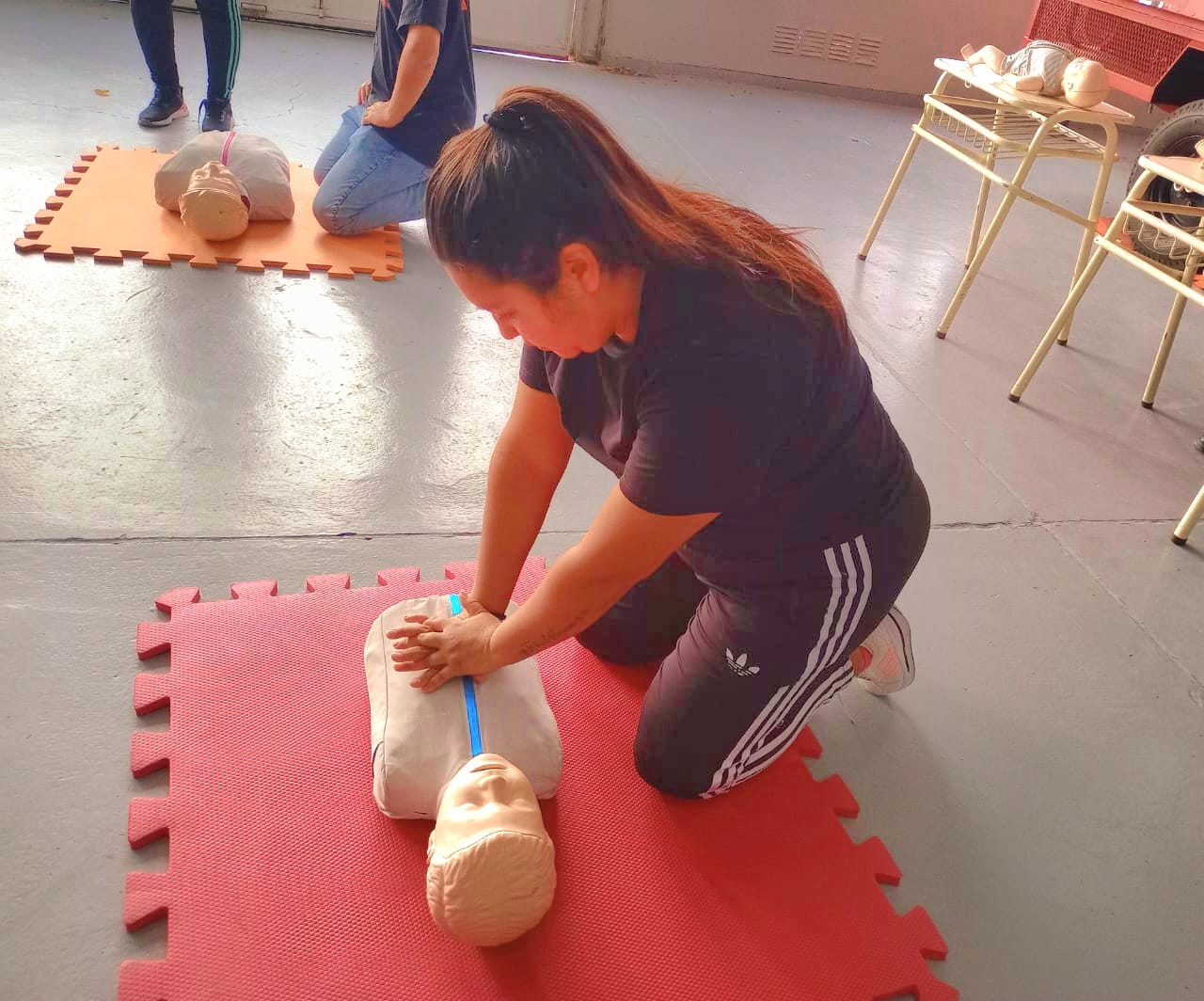 capacitación en Reanimación Cardiopulmonar (RCP)